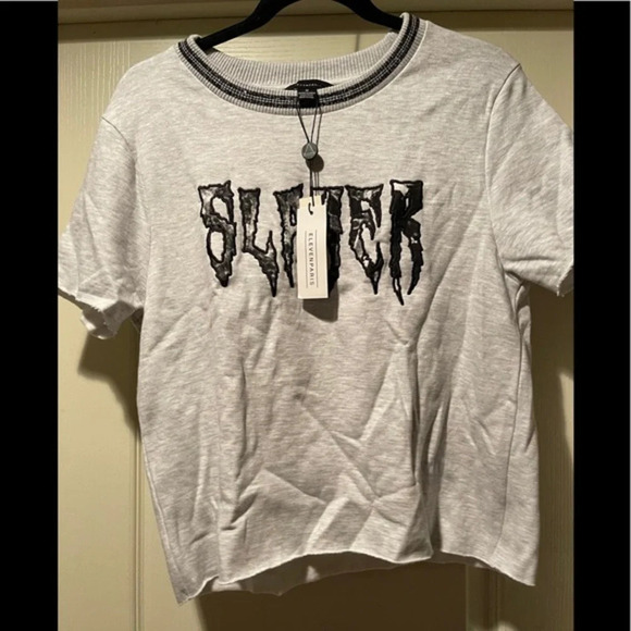 ELEVENPARIS - Slayer Short Sleeve Knit Tee, Med - Picture 3 of 8